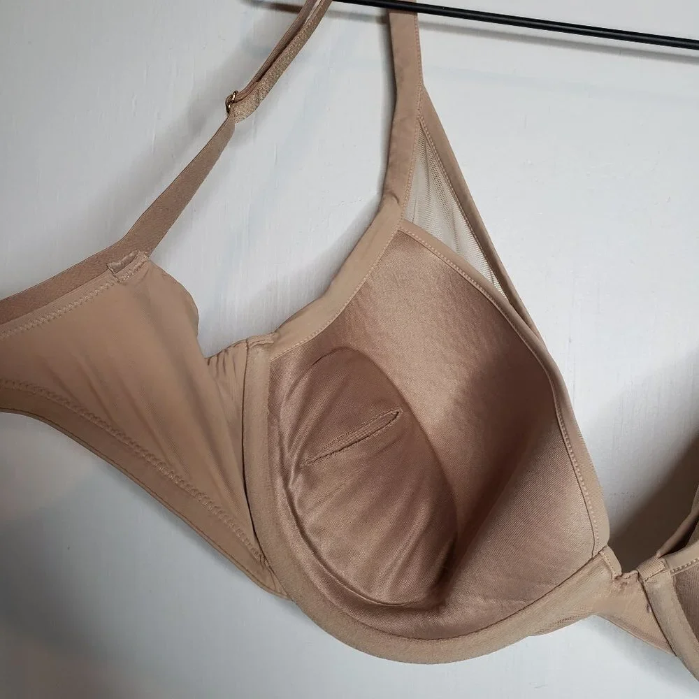 Thirdlove‎ 24/7 Classic Uplift Plunge Bra 32F Beige